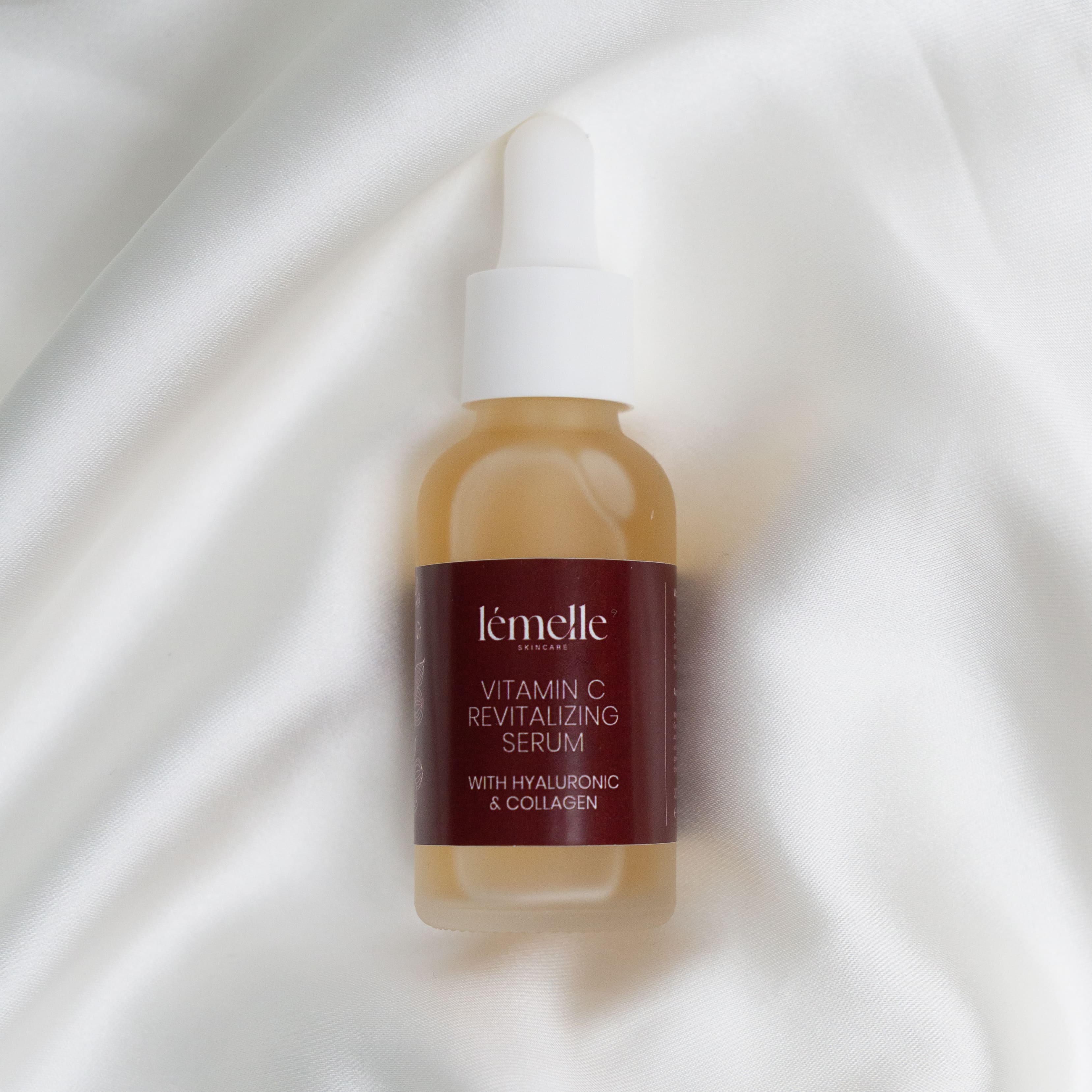 Vitamin C Serum mit Hyaluronsäure & Kollagen